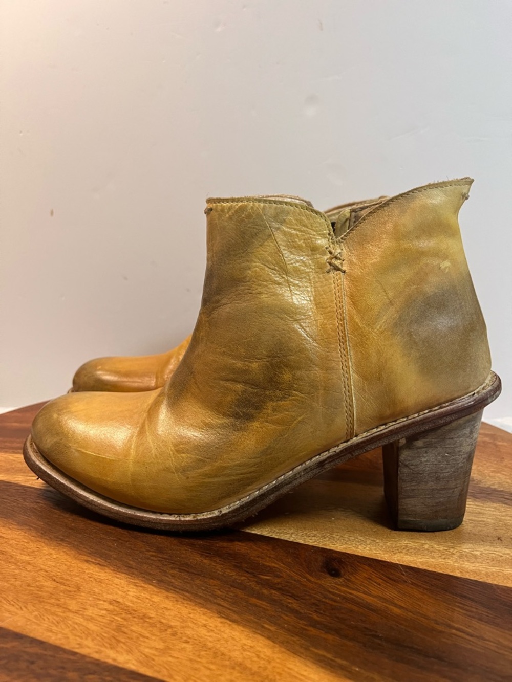 Bed Stu Cobbler Series Ankle Boots 9.0 women’s leather